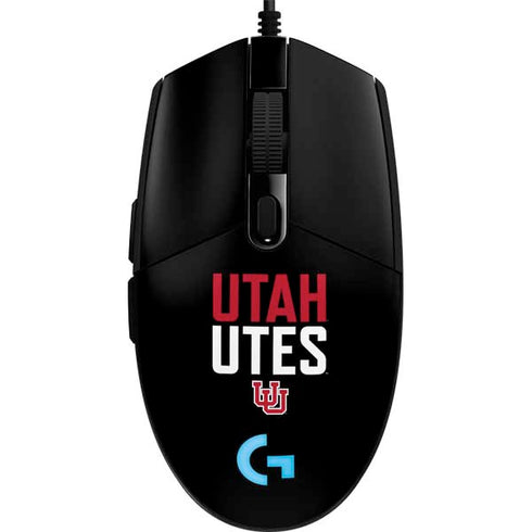 University of Utah Interlocking U G203 Prodigy RGB Wired Gaming Mouse Skin
